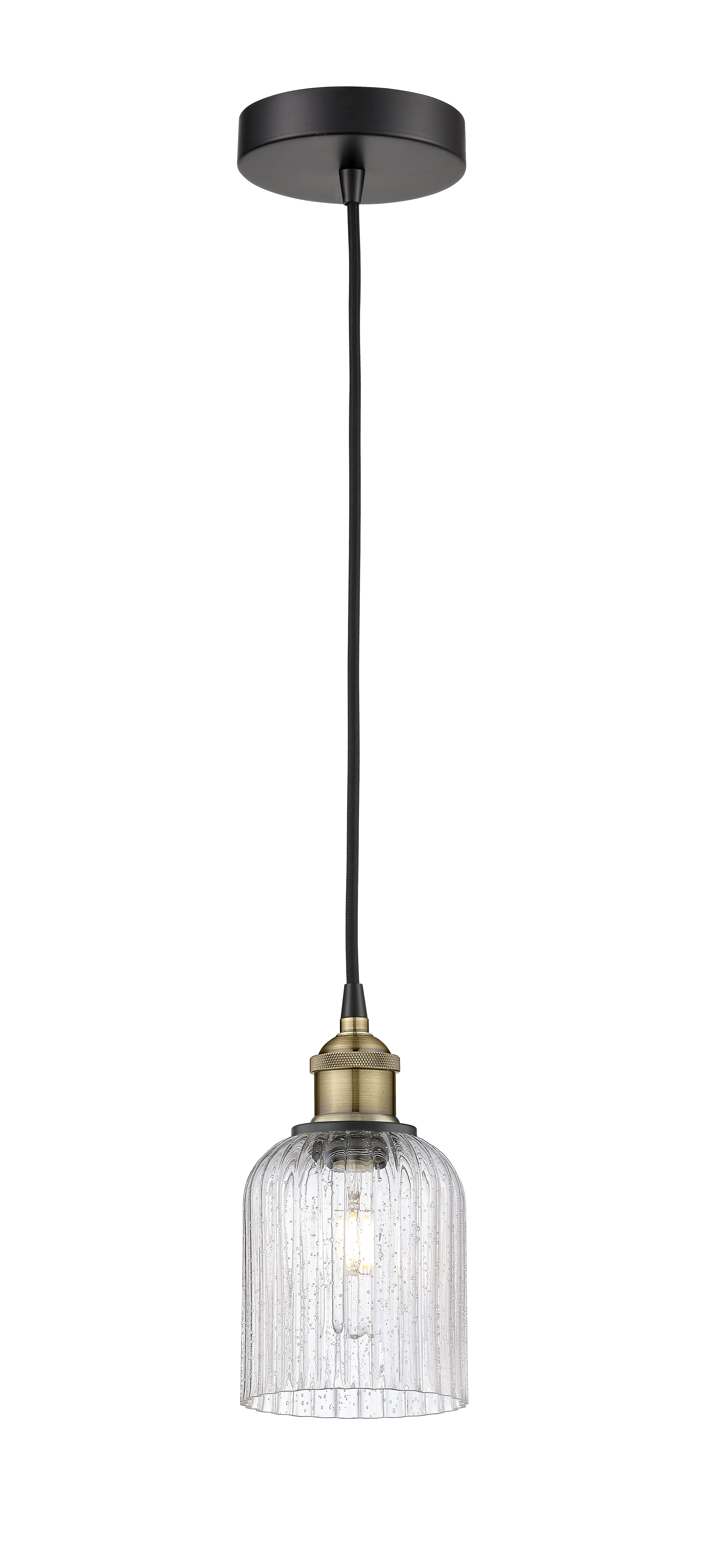 Edison Mini Pendant Antique Brass Dimmable