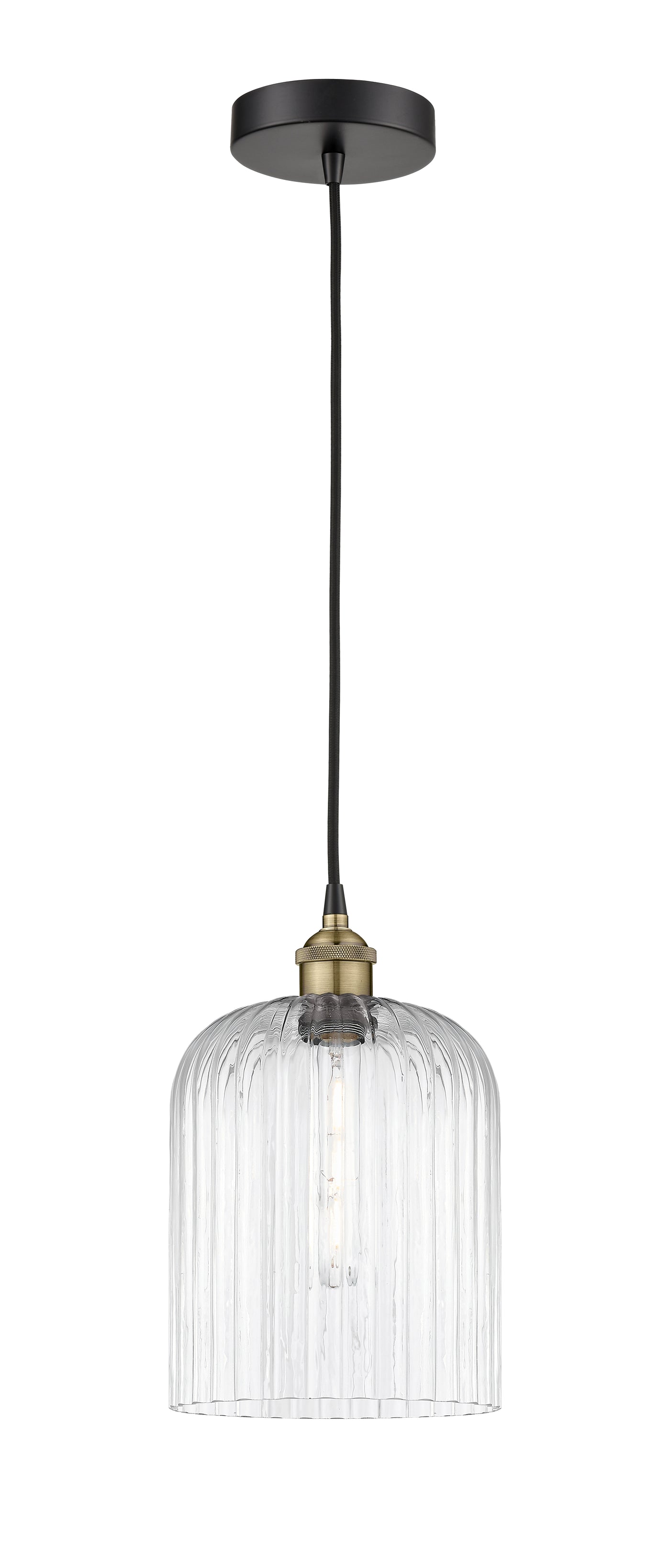Edison Mini Pendant Antique Brass Finish