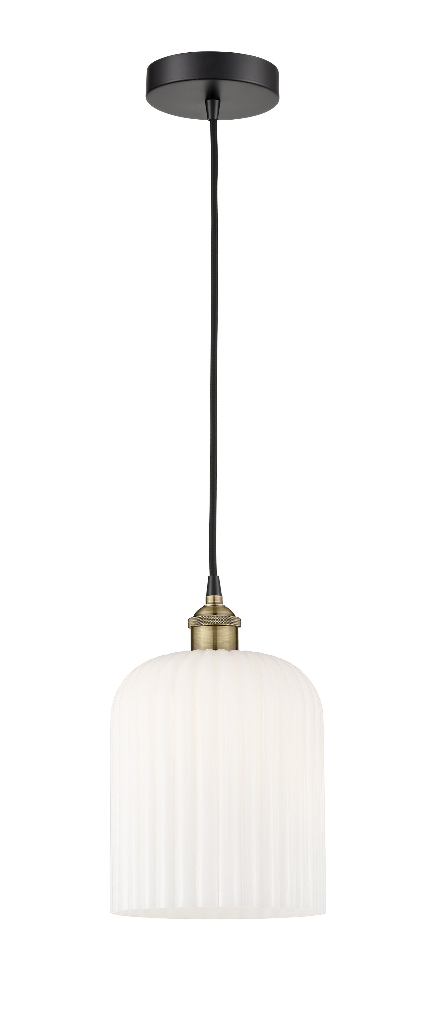 Edison Mini Pendant Antique Brass Finish