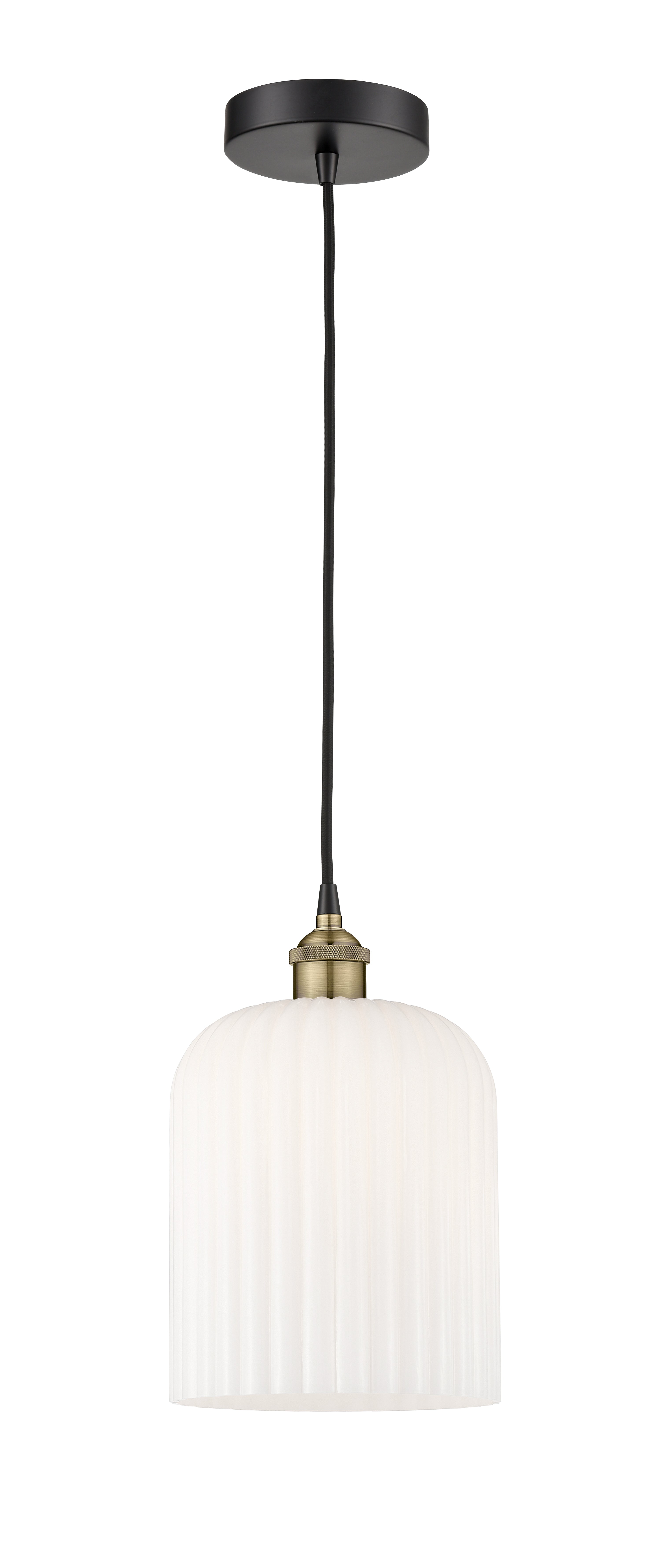 Edison Mini Pendant Antique Brass Finish