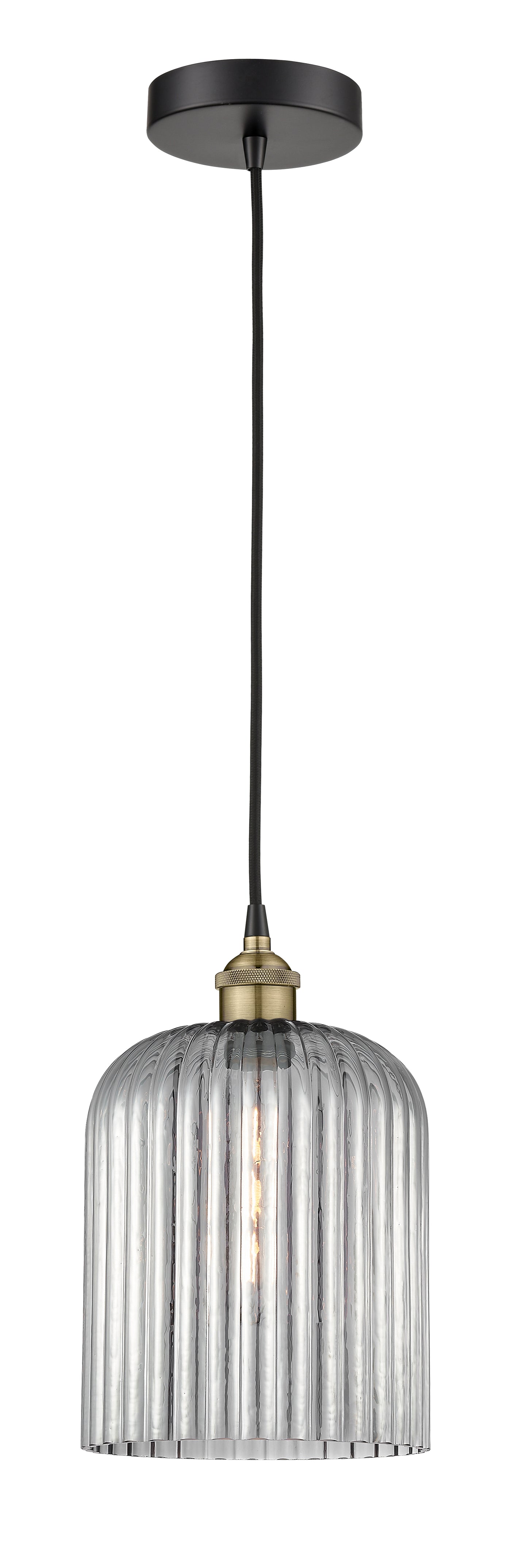 Edison Mini Pendant Antique Brass Finish