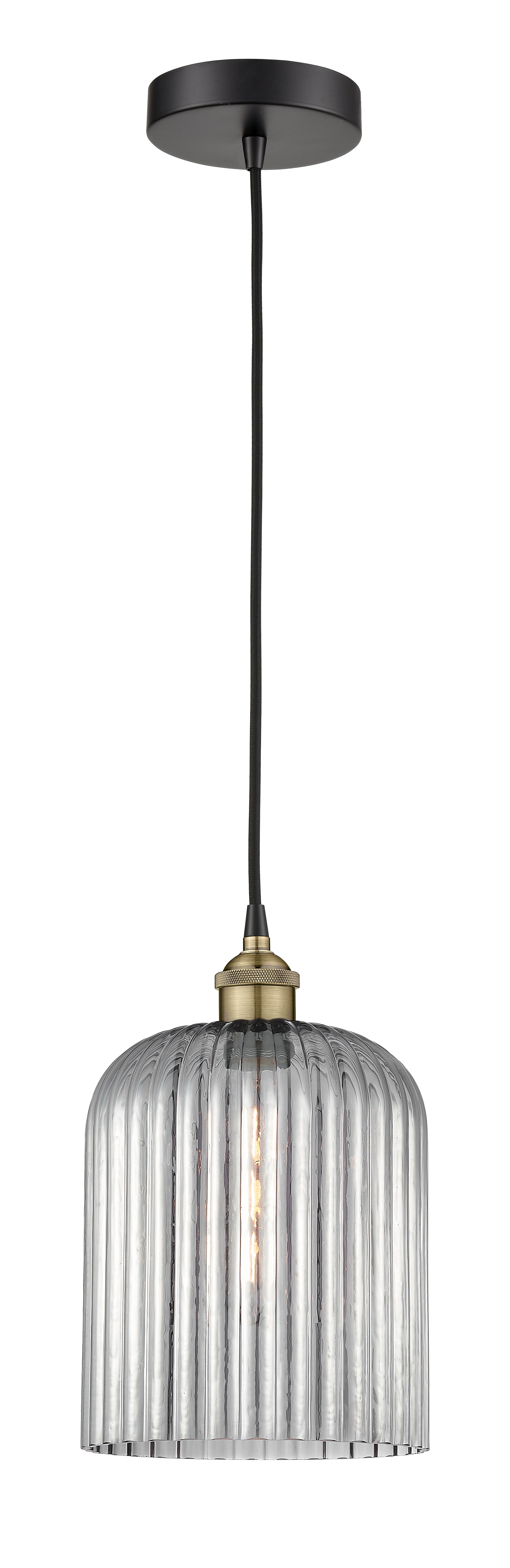 Edison Mini Pendant Antique Brass Finish