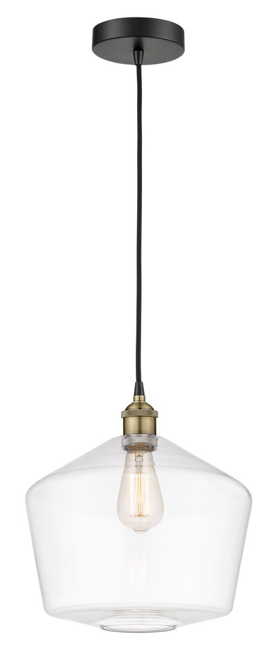Edison Mini Pendant Antique Brass Finish