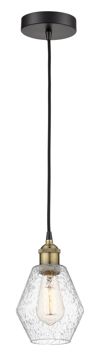 Edison Mini Pendant Antique Brass Finish