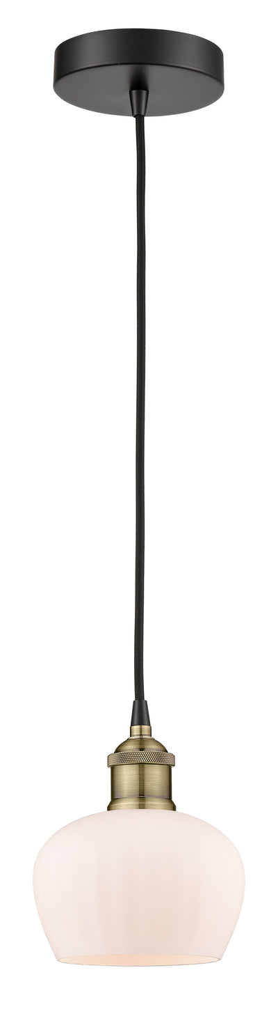 Edison Mini Pendant Antique Brass Finish