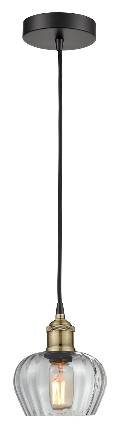 Edison Mini Pendant Antique Brass Finish