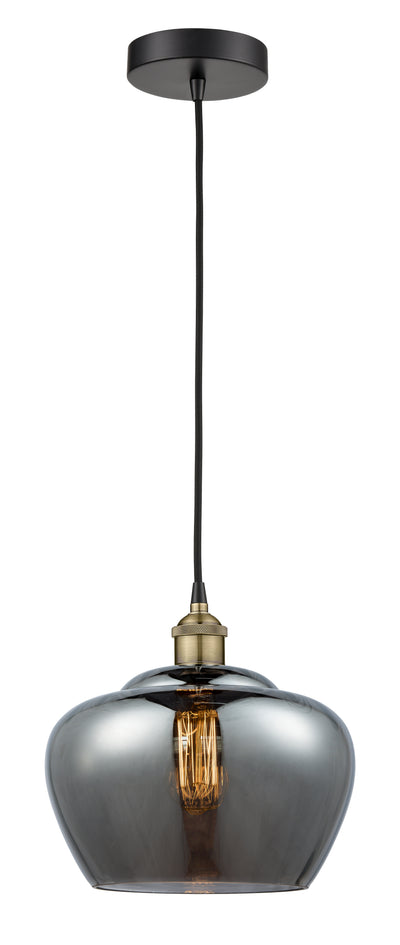 Edison Mini Pendant Antique Brass Cast