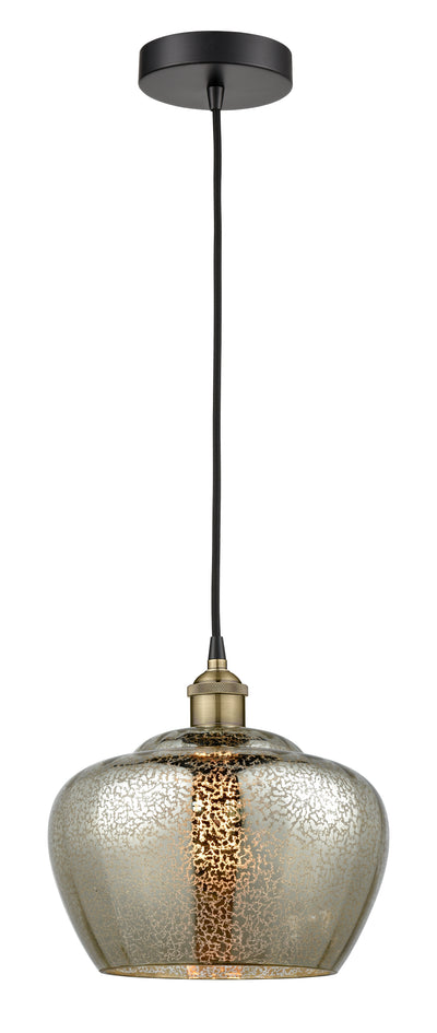 Edison Mini Pendant Antique Brass Cast