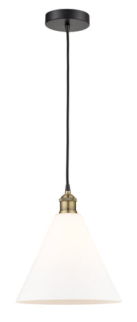Edison Mini Pendant Antique Brass Glass