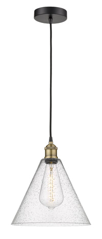 Edison Mini Pendant Antique Brass Glass