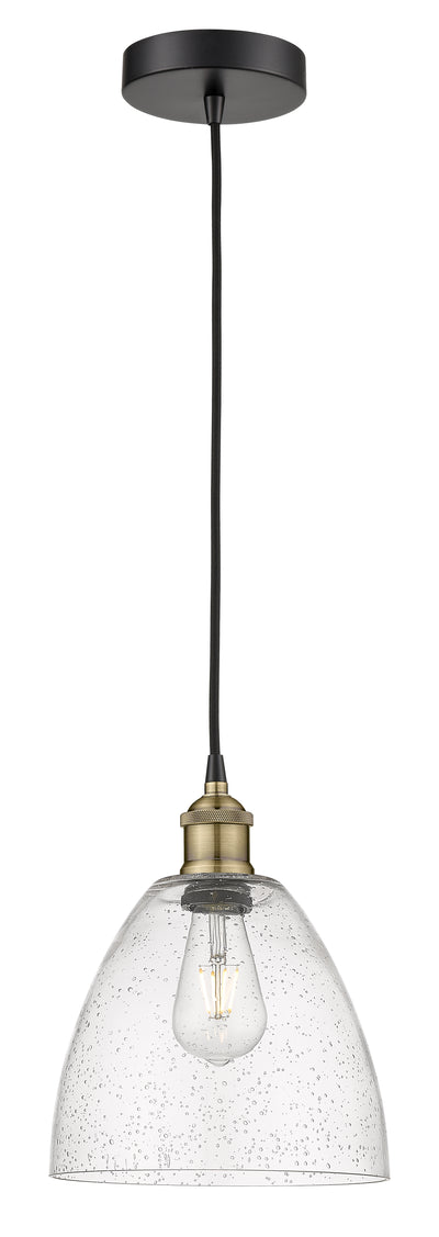 Edison Mini Pendant Antique Brass Finish