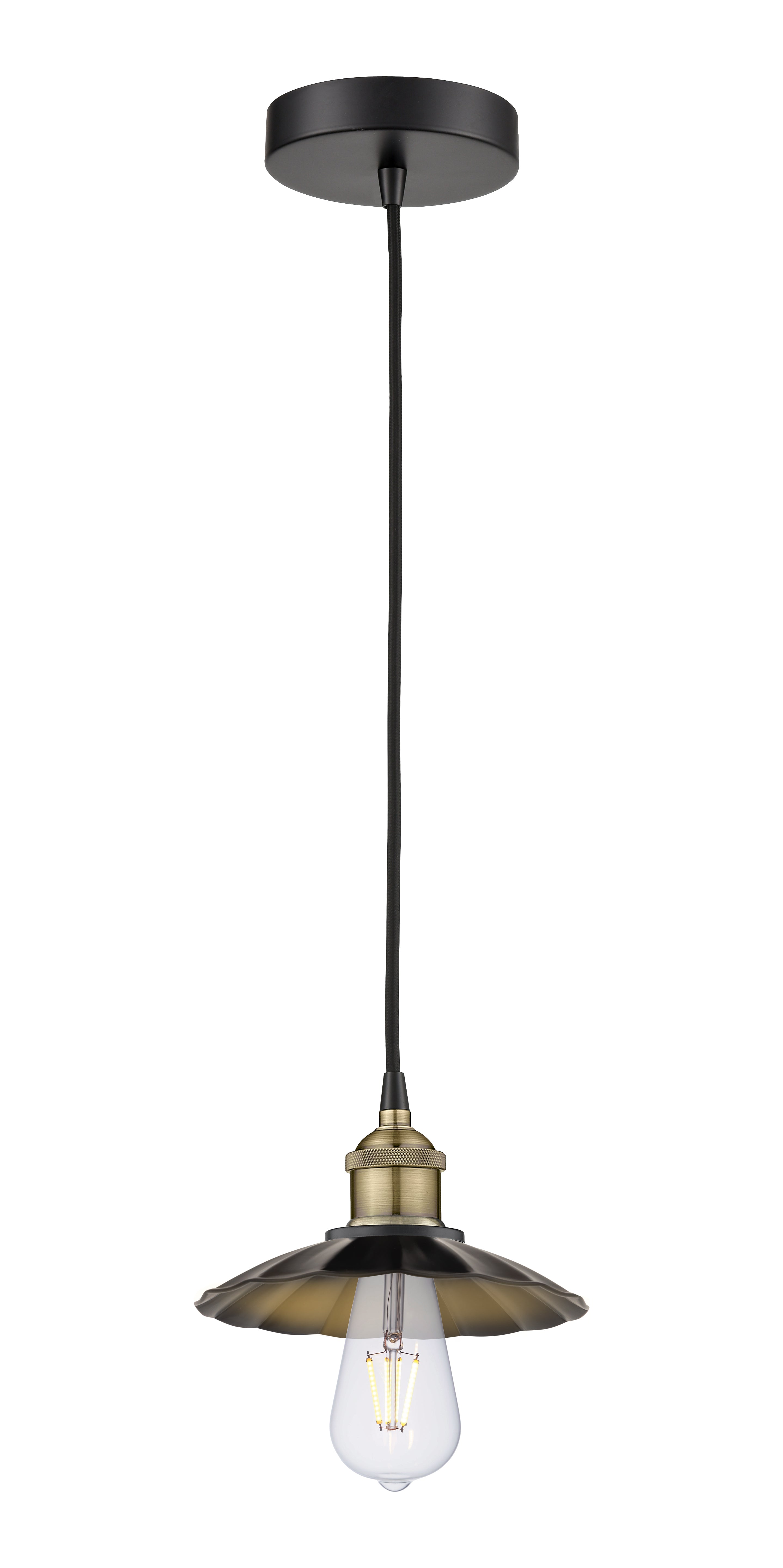 Edison Mini Pendant Antique Copper Finish