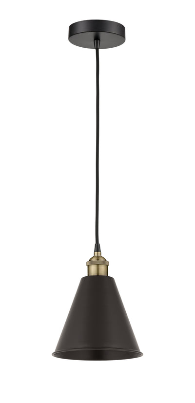 Edison Mini Pendant Antique Brass Cast