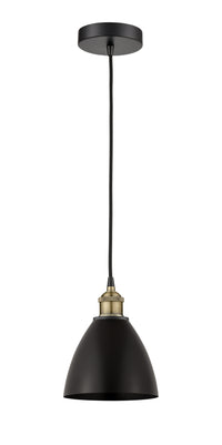 Edison Mini Pendant Antique Brass Finish