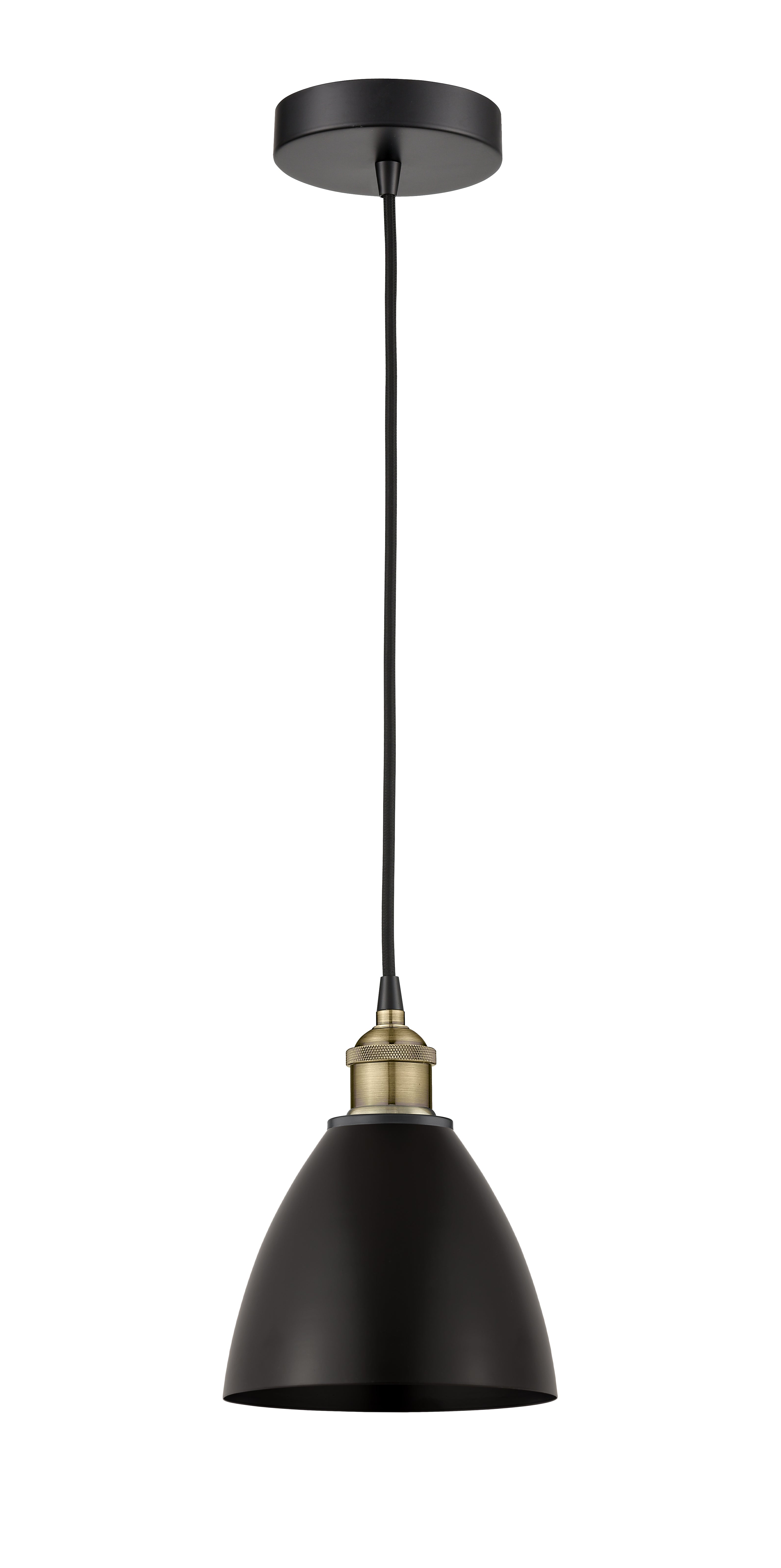 Edison Mini Pendant Antique Brass Finish