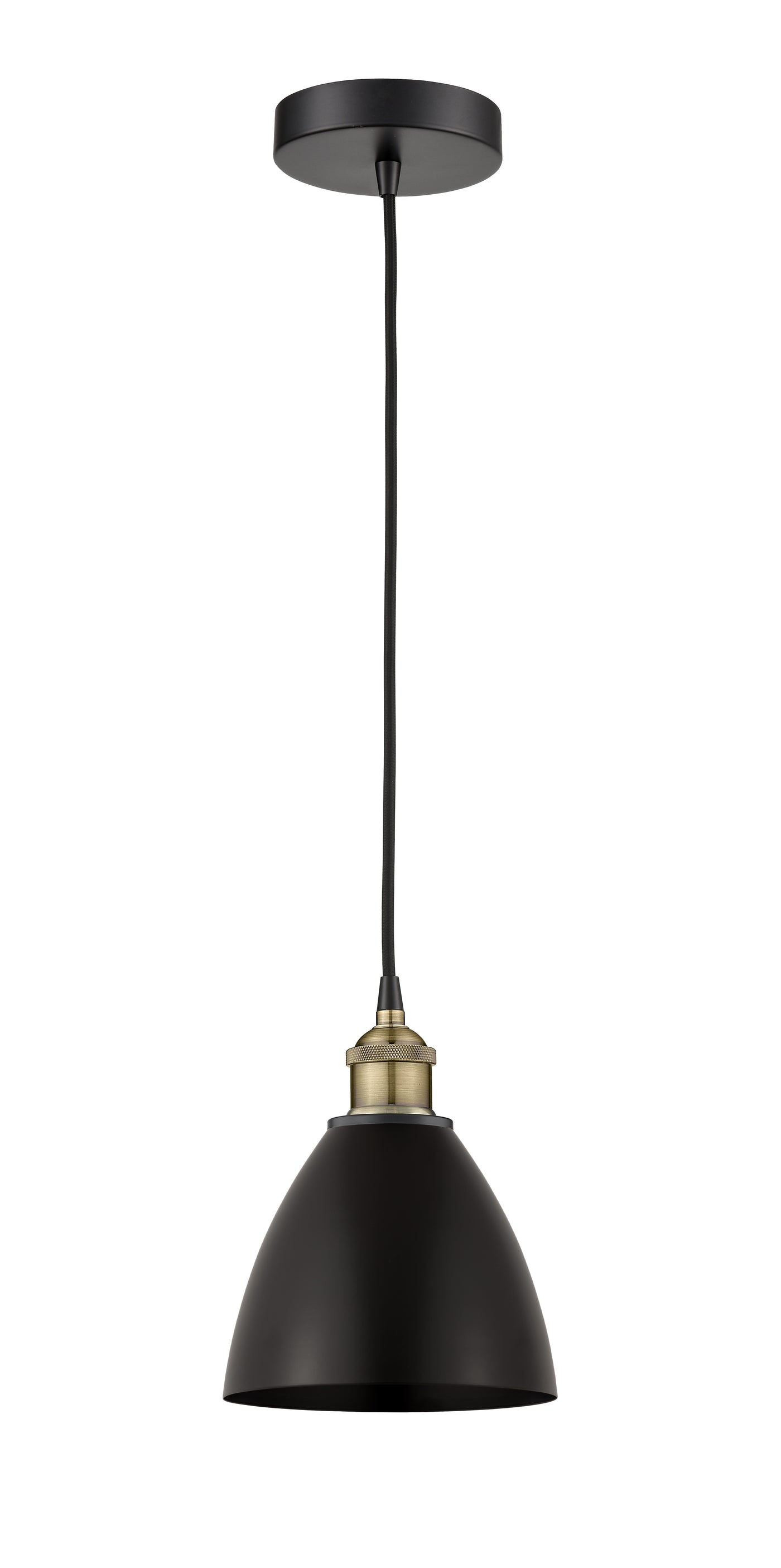 Edison Mini Pendant Antique Brass Finish