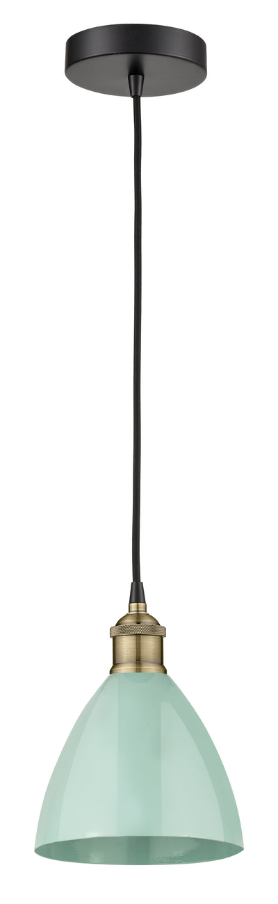 Edison Mini Pendant Antique Brass Finish