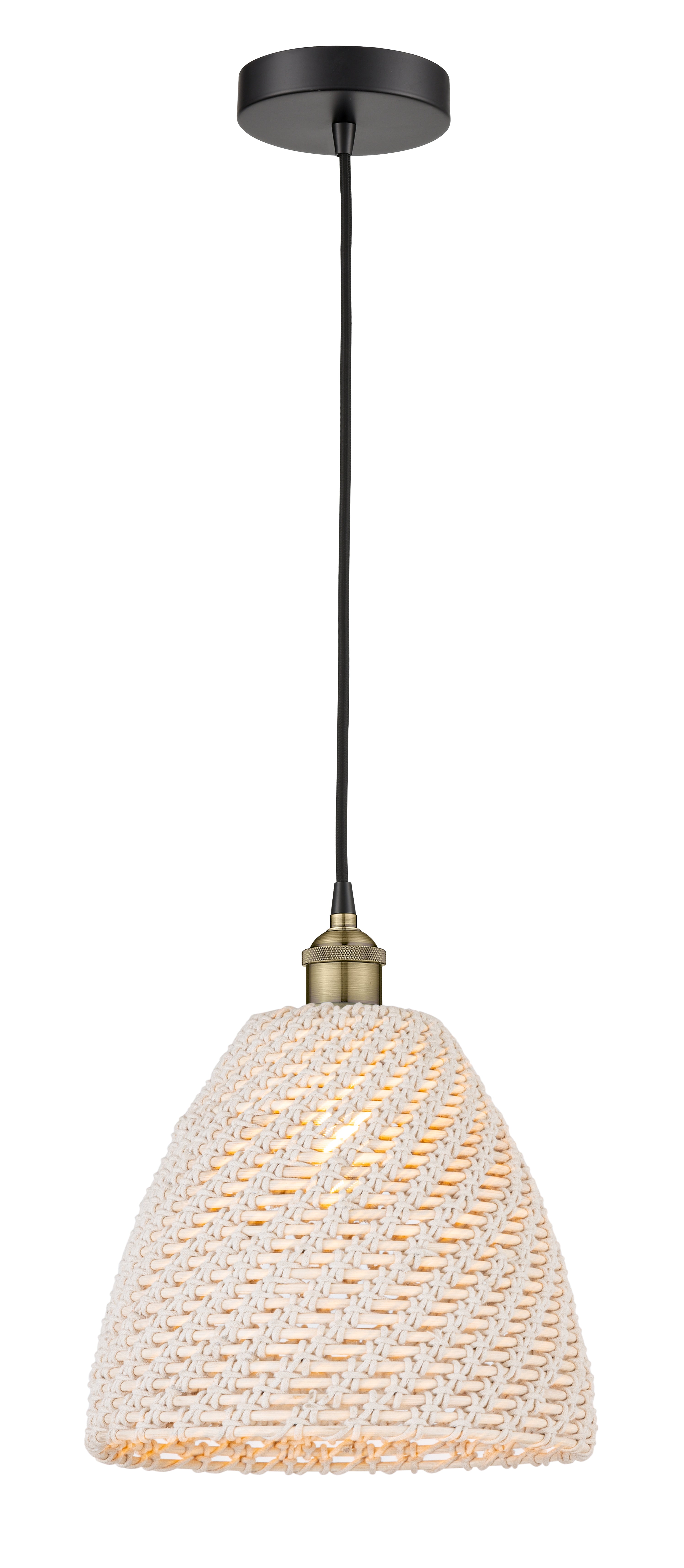 Edison Mini Pendant Antique Brass Dimmable