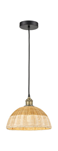Edison Mini Pendant Antique Brass Finish