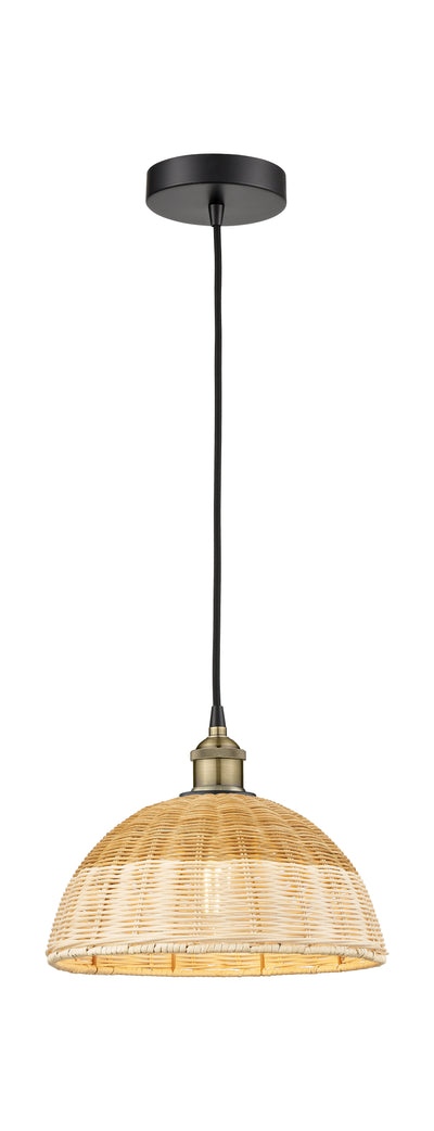 Edison Mini Pendant Antique Brass Finish