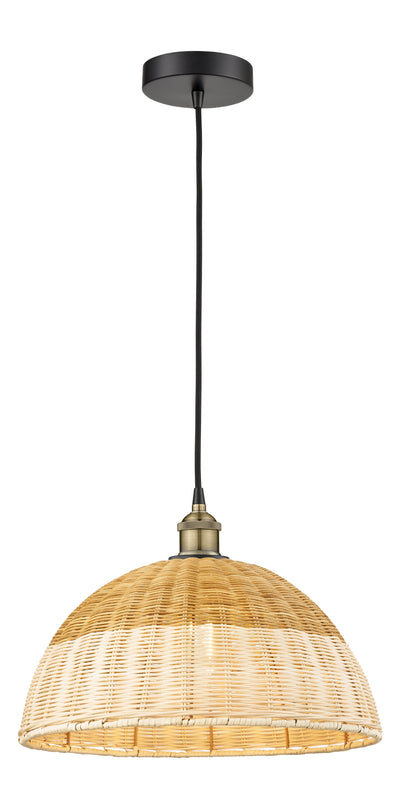 Edison Mini Pendant Antique Brass Finish