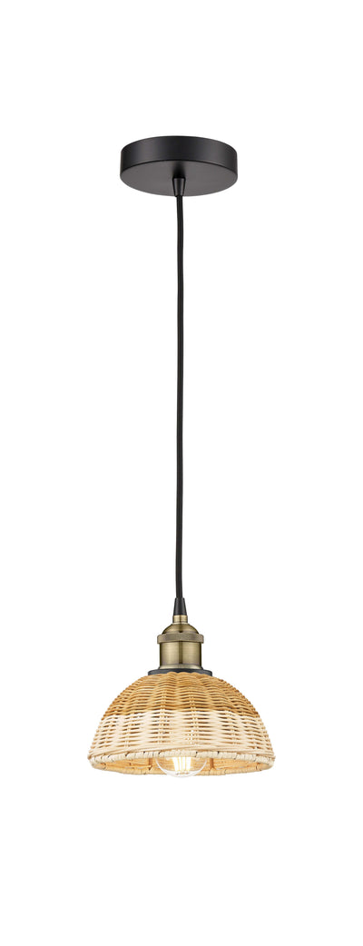 Edison Mini Pendant Antique Brass Finish