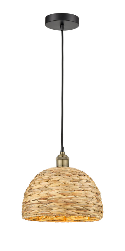 Edison Mini Pendant Antique Brass Finish