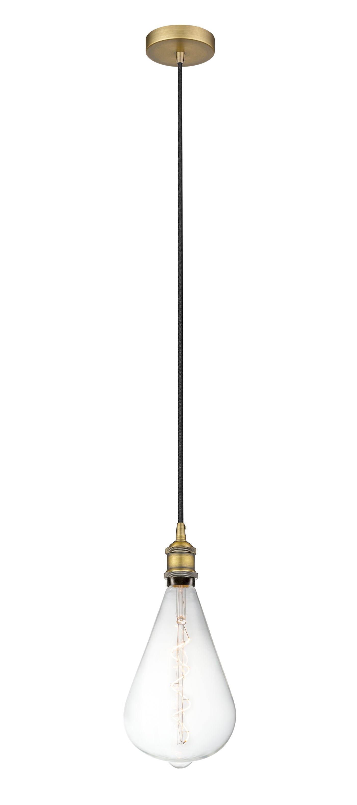 Edison Mini Pendant Antique Copper Finish
