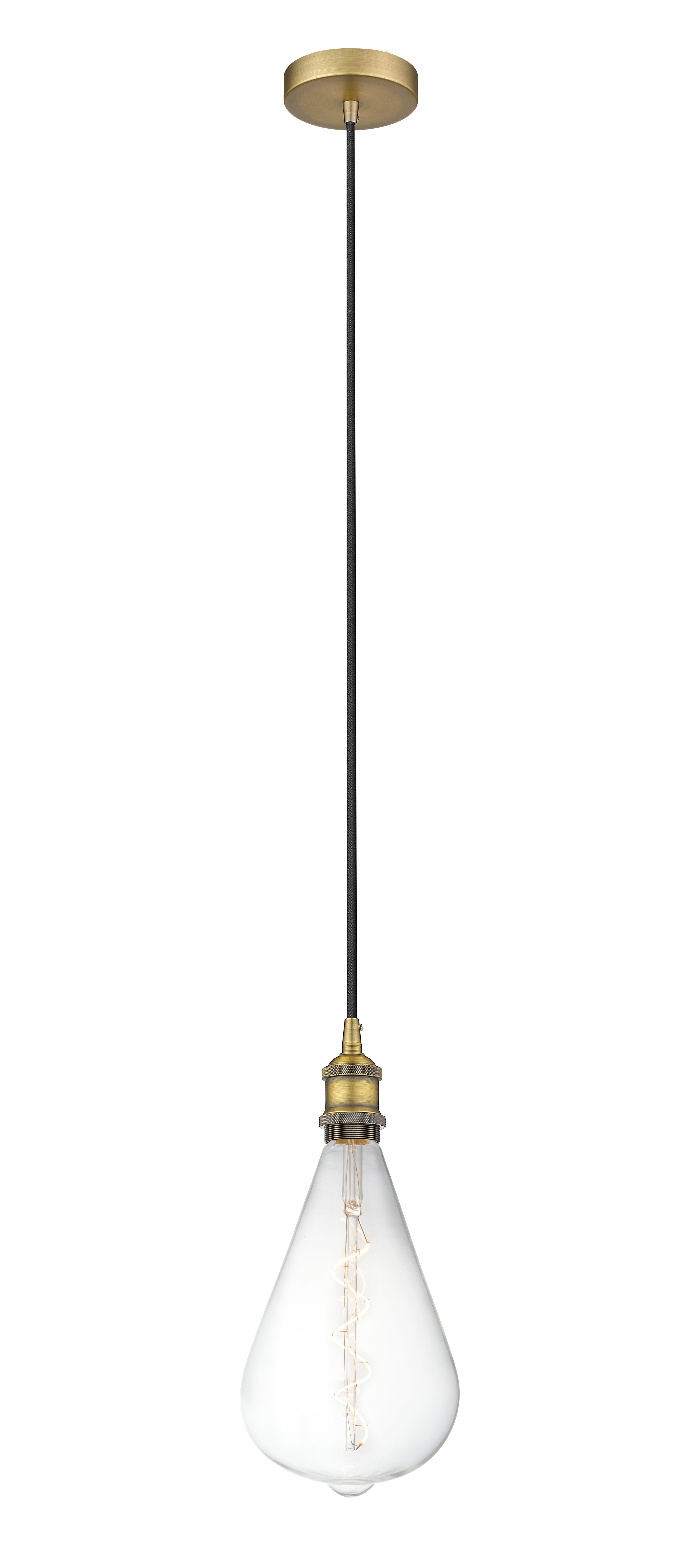 Edison Mini Pendant Antique Copper Finish