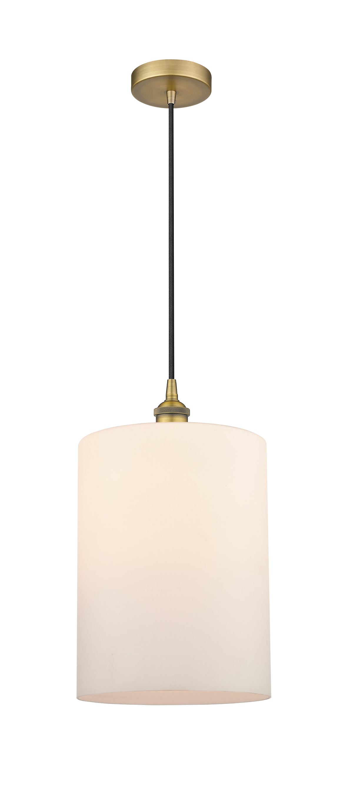 Edison Mini Pendant Cast Brass Antique