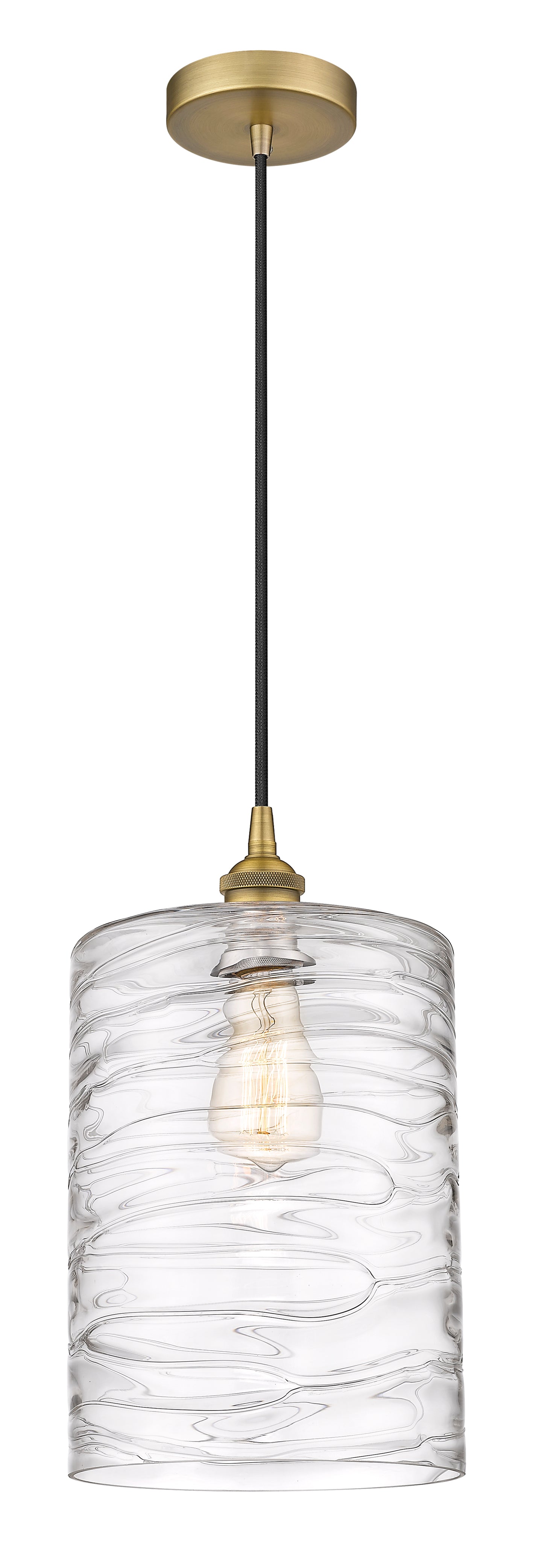 Edison Mini Pendant Antique Brass Finish