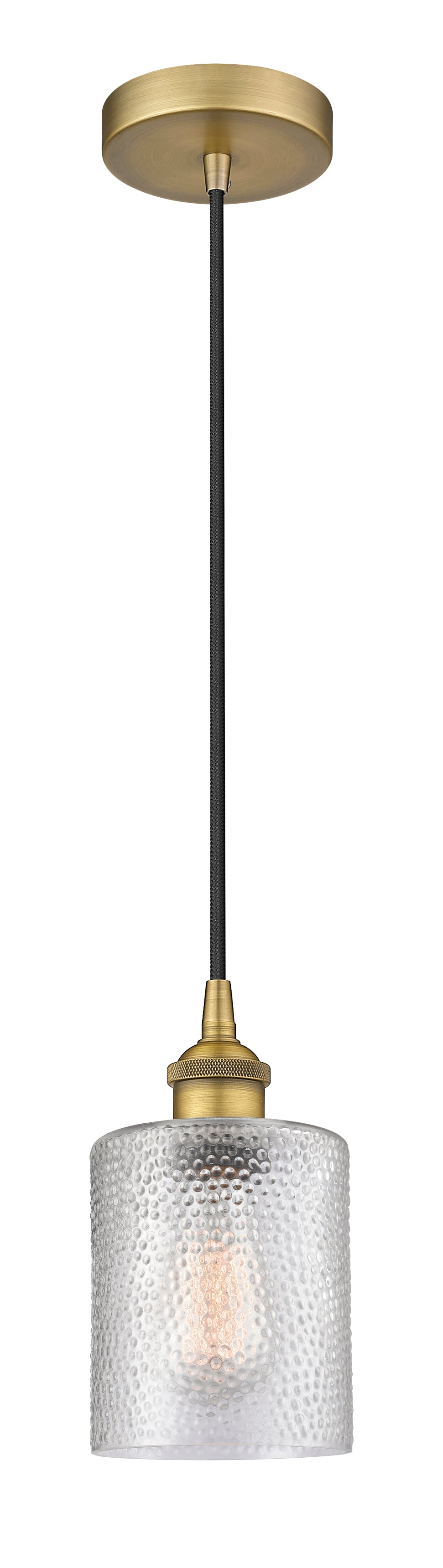 Edison Mini Pendant Antique Brass Finish
