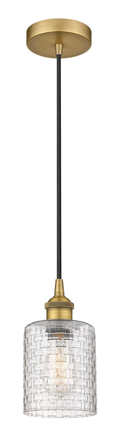 Edison Mini Pendant Antique Brass Finish