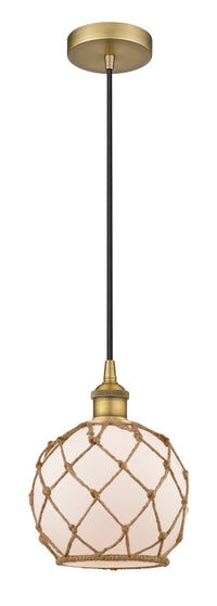 Edison Mini Pendant Antique Brass Finish