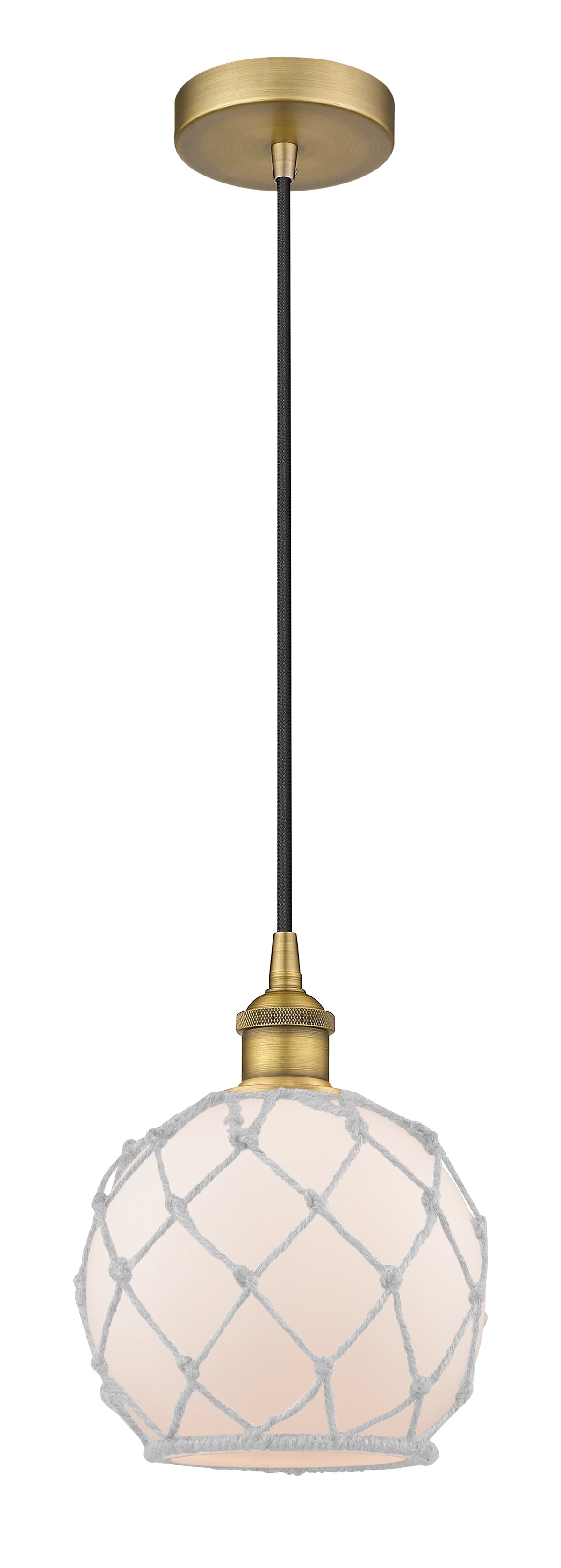 Edison Mini Pendant Antique Brass Finish