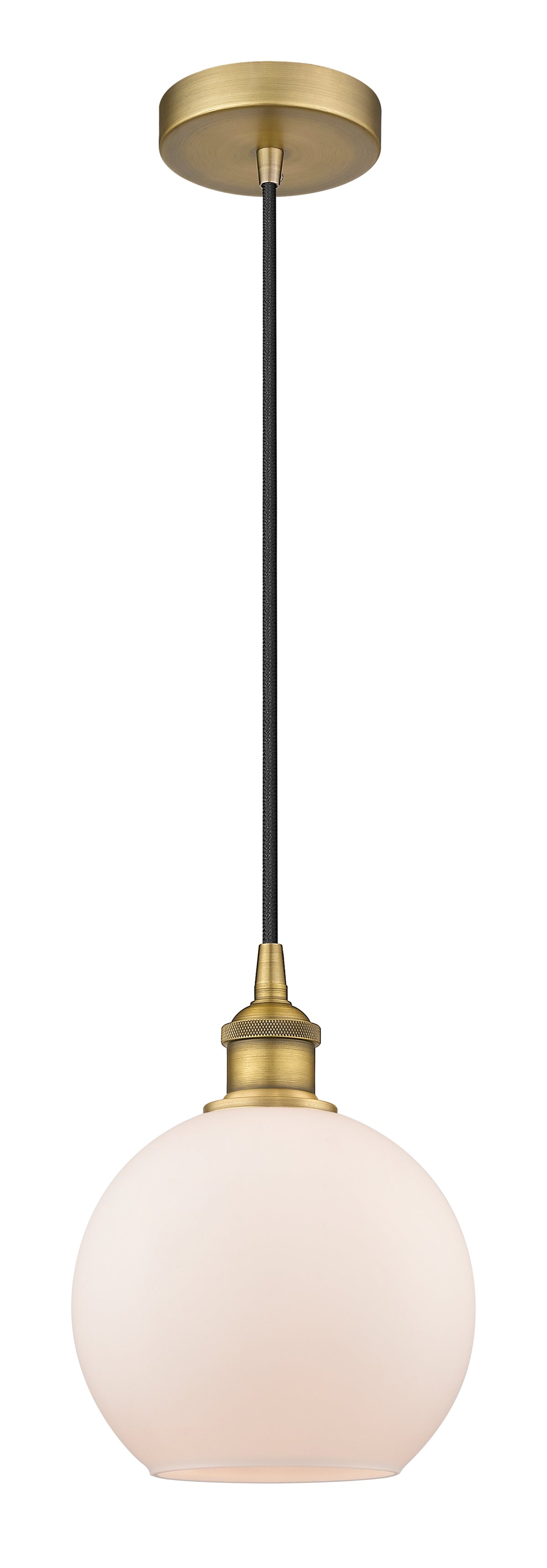 Edison Mini Pendant Antique Brass Finish