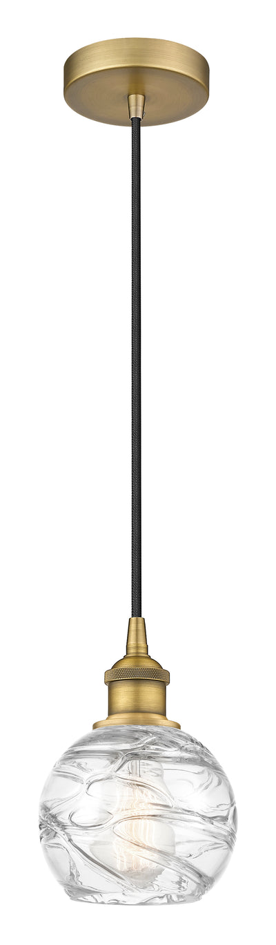 Edison Mini Pendant Antique Brass Finish