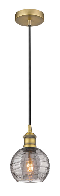 Edison Mini Pendant Antique Brass Finish