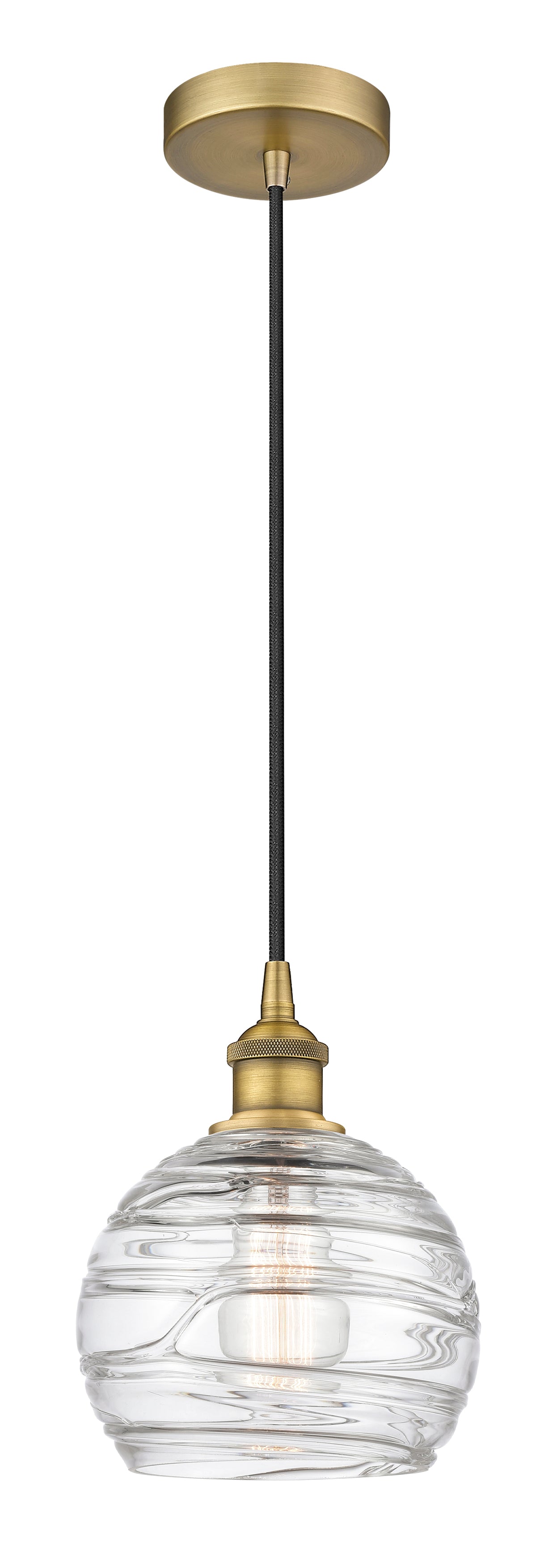 Edison Mini Pendant Antique Brass