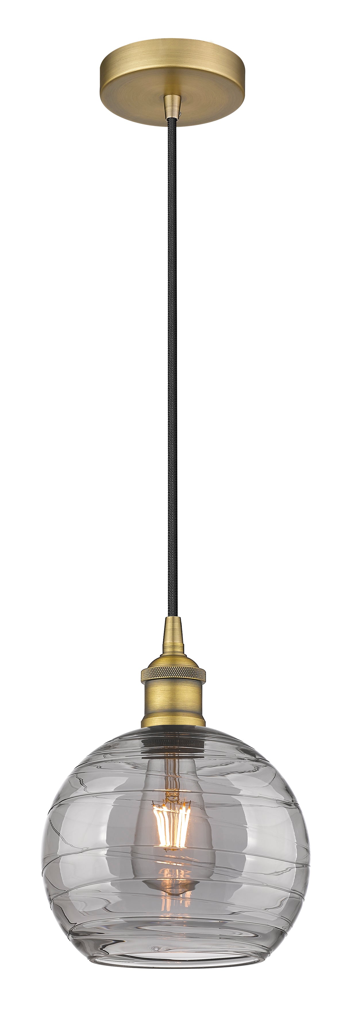 Edison Mini Pendant Antique Brass