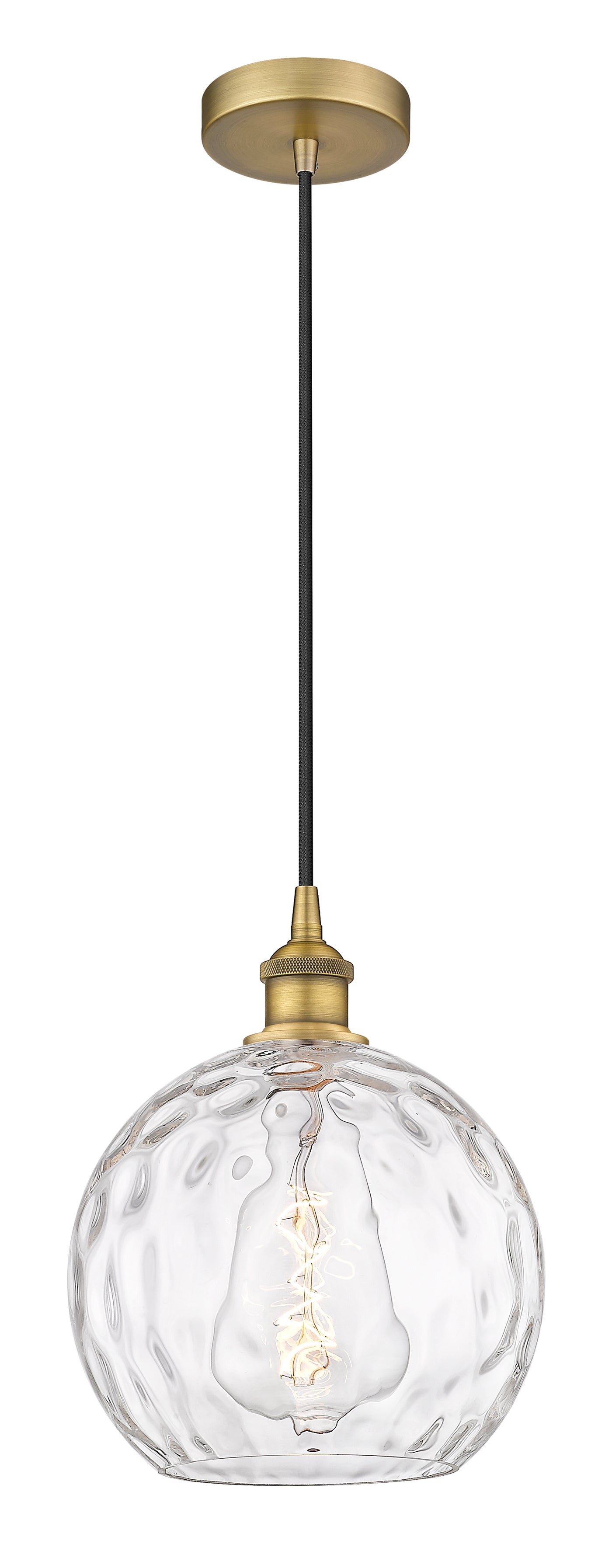 Edison Mini Pendant Antique Brass Finish