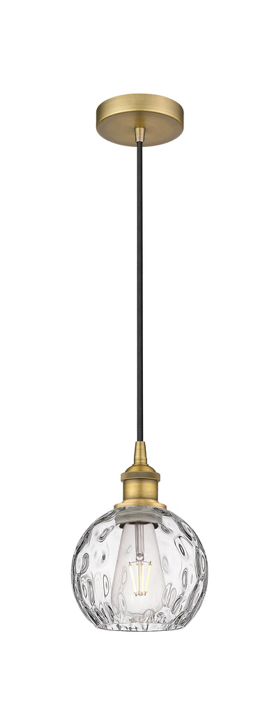 Edison Mini Pendant Antique Brass 10 Inch