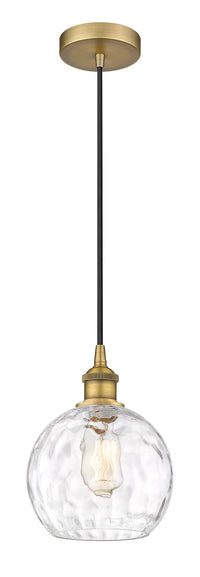 Edison Mini Pendant Antique Brass 8 Inch