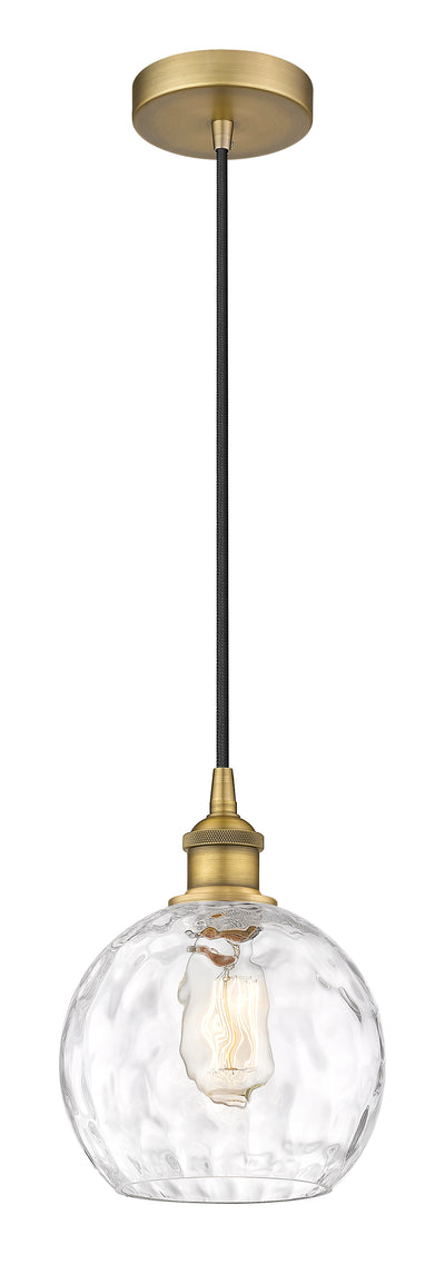 Edison Mini Pendant Antique Brass 8 Inch