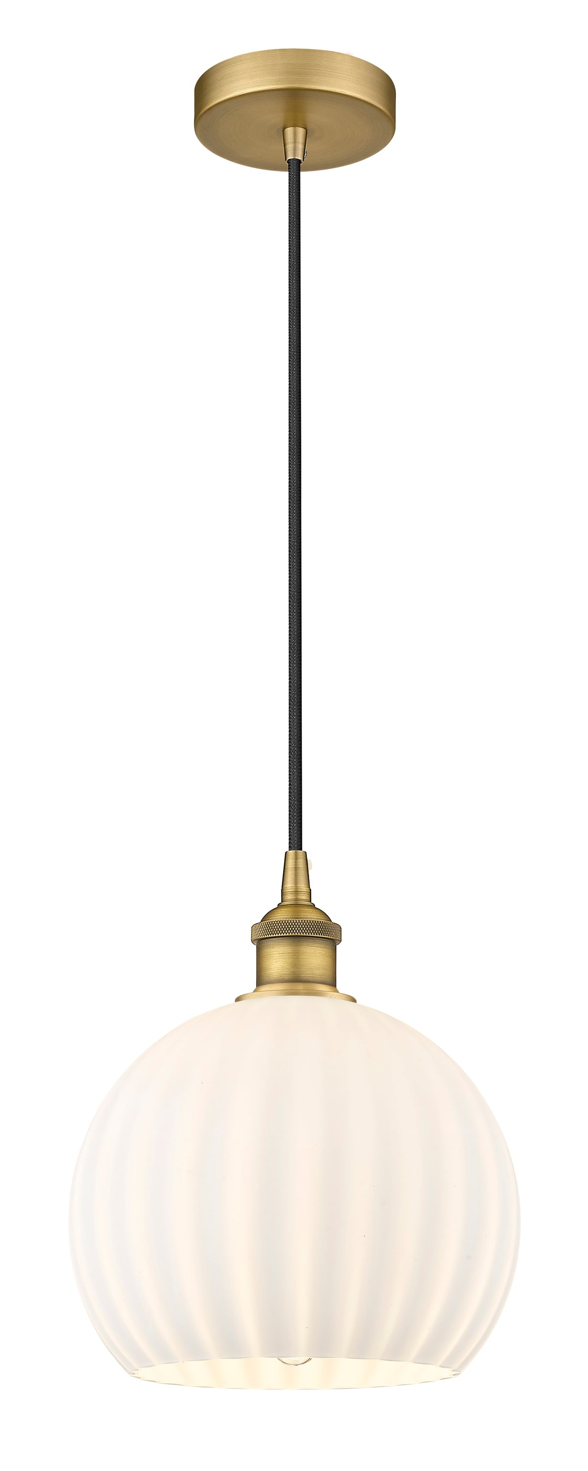 Edison Mini Pendant Antique Brass Finish