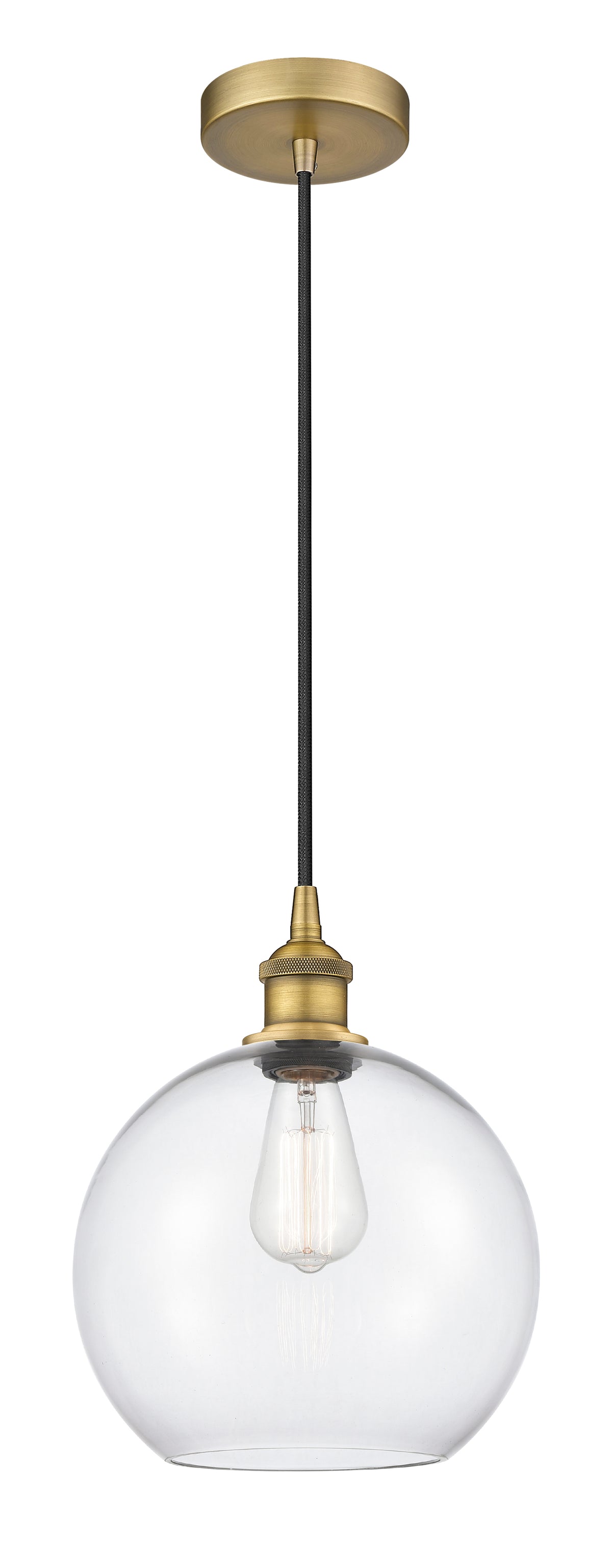Edison Mini Pendant Antique Brass Finish