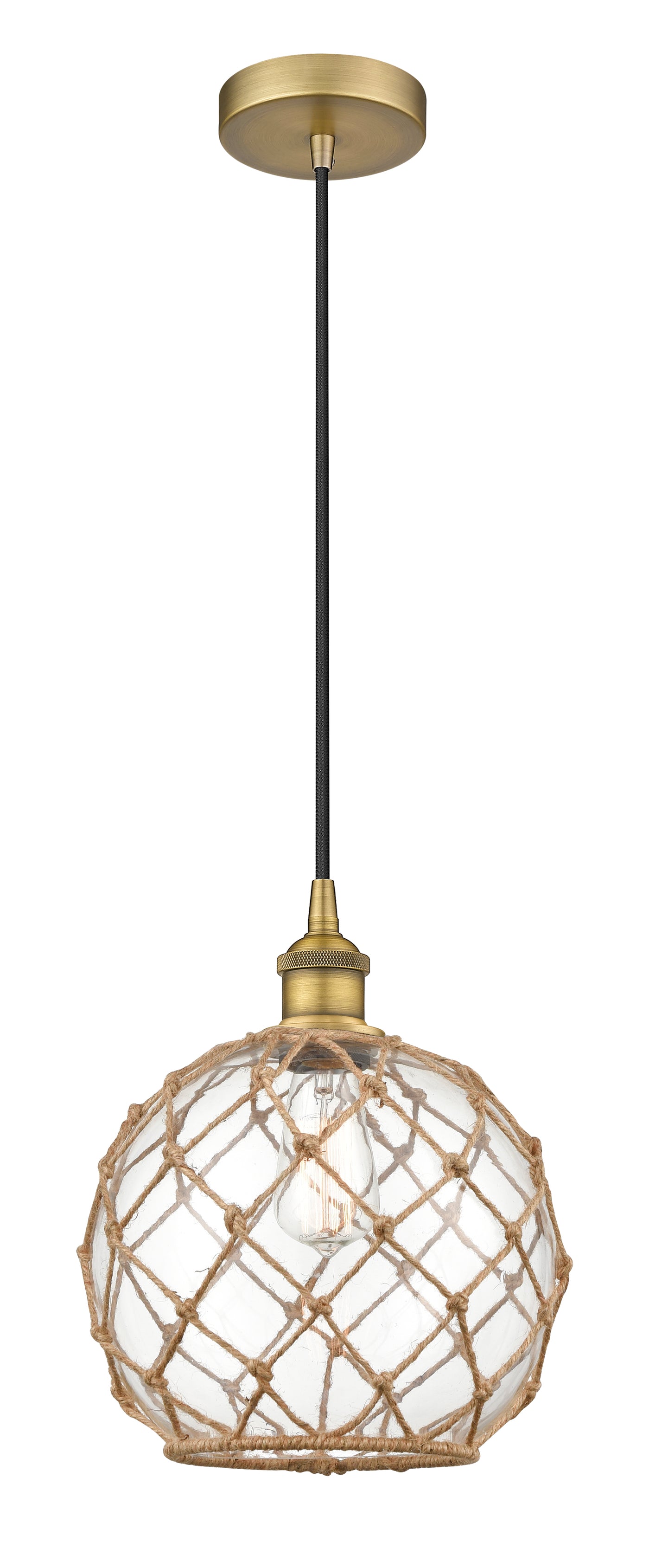 Edison Mini Pendant Antique Brass