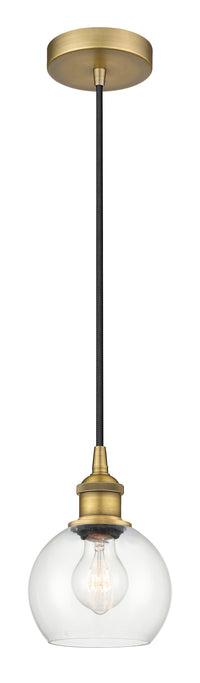 Edison Mini Pendant Antique Brass Finish