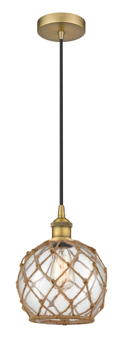 Edison Mini Pendant Antique Brass Finish