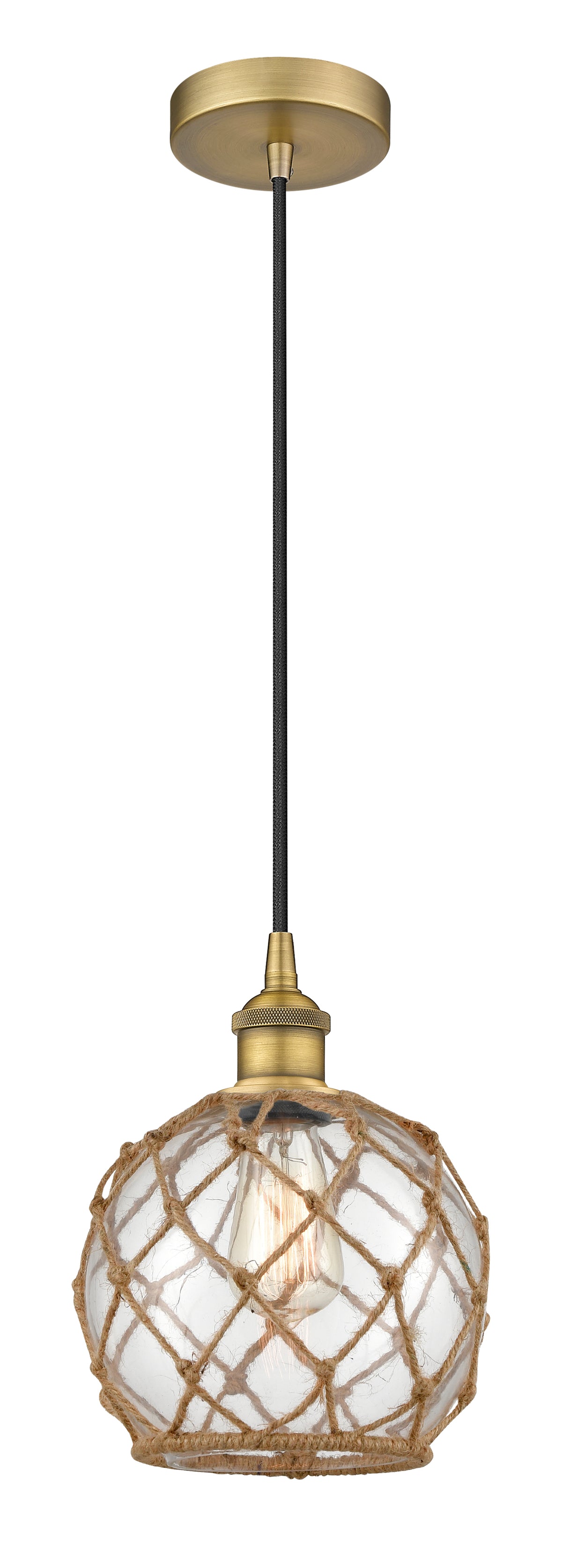 Edison Mini Pendant Antique Brass